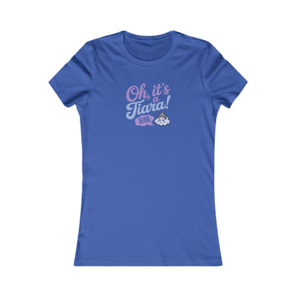 Oh, It’s a Tiara! (Put It On Me!) — Amy Farrah Fowler Retro Women's Tee (Dark)