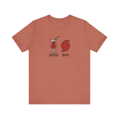 Good Hurricane, Bad Hurricane – Tropical Retro Tee (Light)