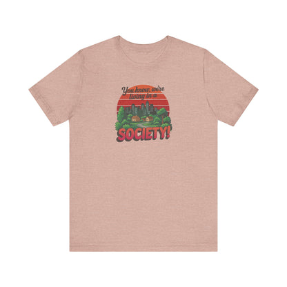 We’re Living in a Society! — Seinfeld Retro Tee (Light)