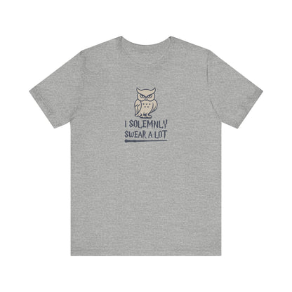 I Solemnly Swear a Lot — Harry Potter Retro Tee (Light)