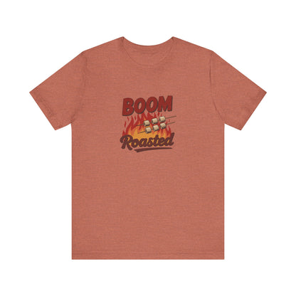 Boom, Roasted — Michael Scott Retro Tee (Light)