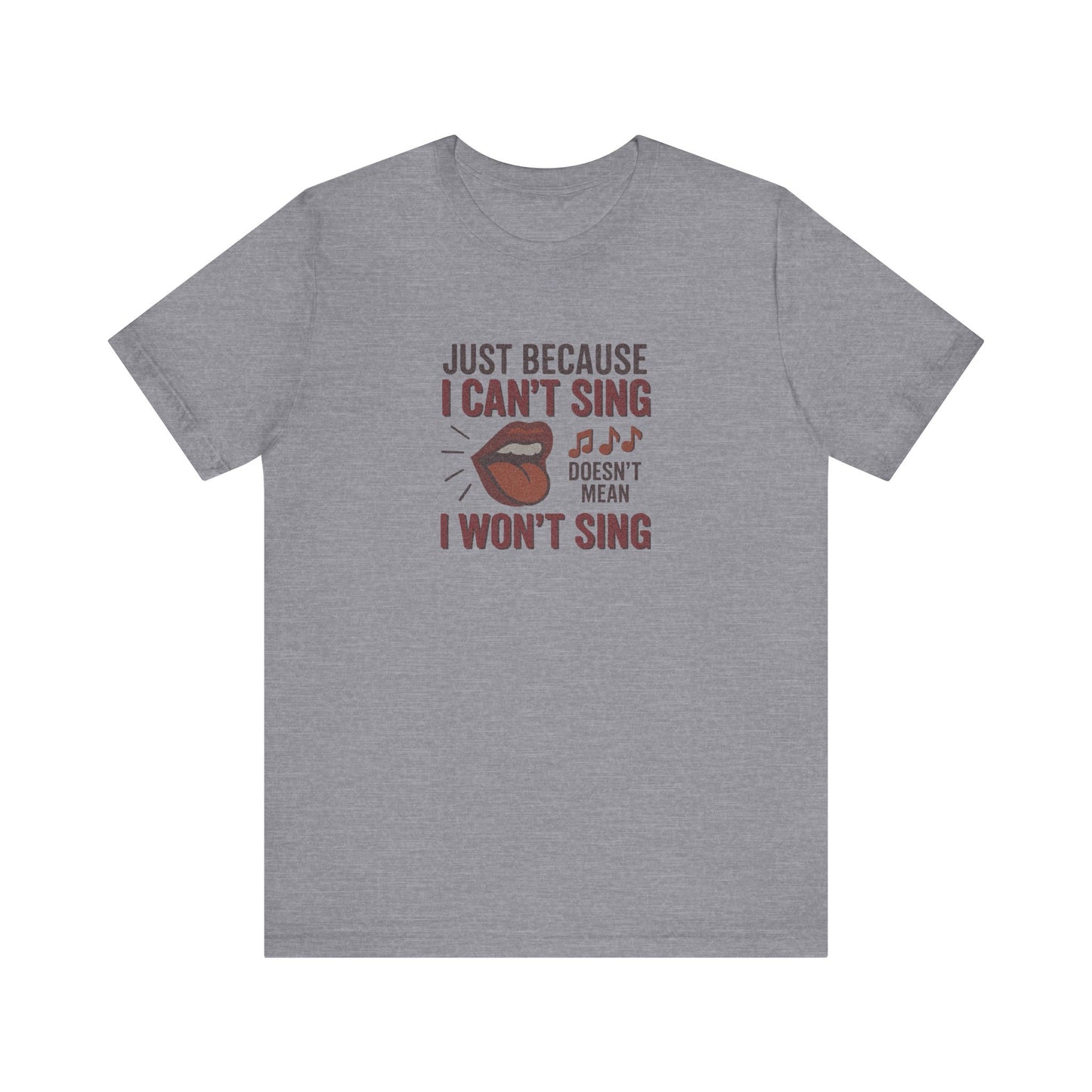 Sing Like Nobody’s Listening — Retro Tee (Light)