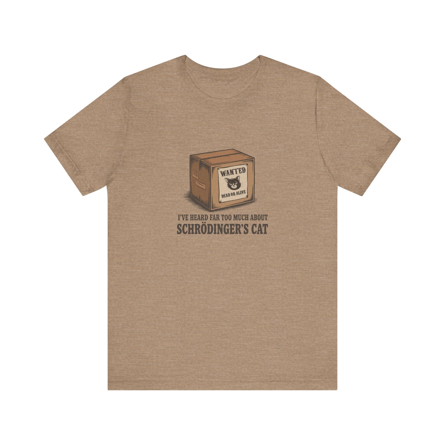 Schrödinger’s Cat — Big Bang Theory Retro Tee (Light)