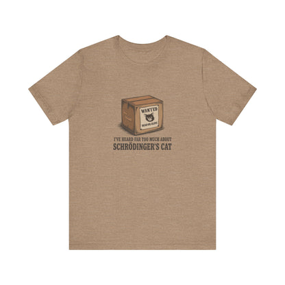 Schrödinger’s Cat — Big Bang Theory Retro Tee (Light)