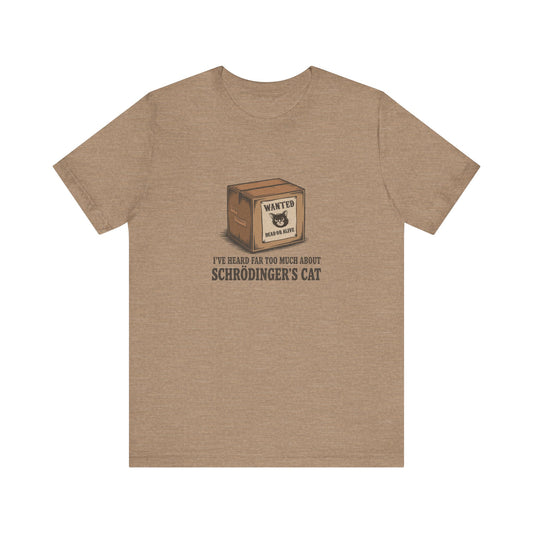 Schrödinger’s Cat — Big Bang Theory Retro Tee (Light)