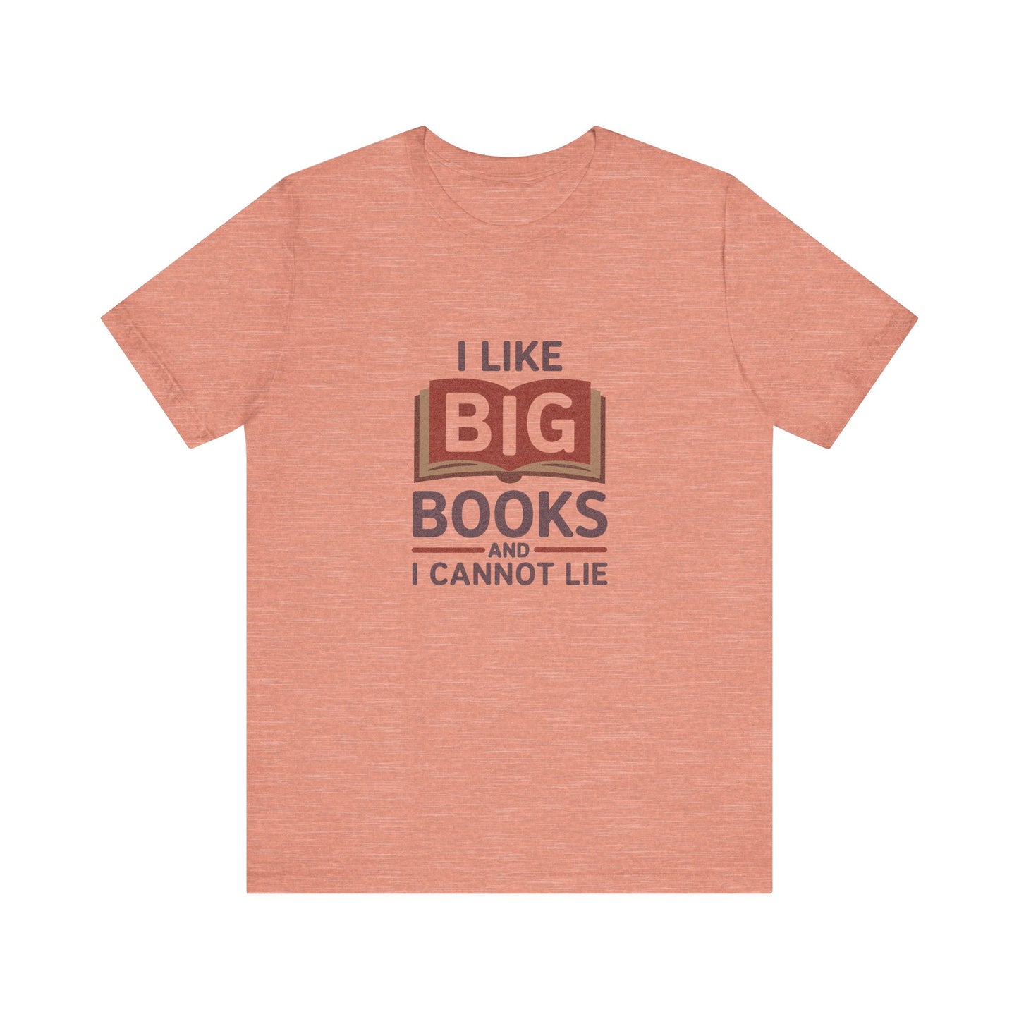 I Like Big Books and I Cannot Lie — Bibliophile Retro Tee (Light)