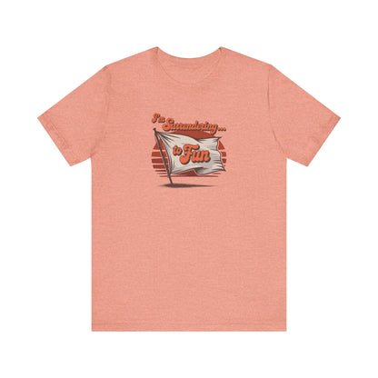 I'm Surrendering to Fun — Fun with Flags Retro Tee (Light)