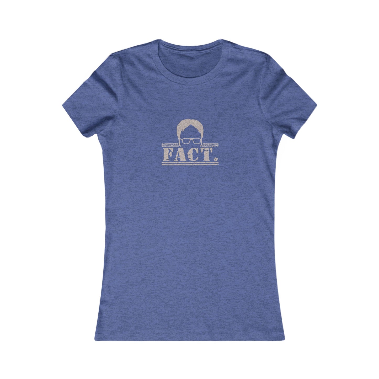 Dwight Schrute FACT. — The Office-Inspired Women's Tee (Dark)