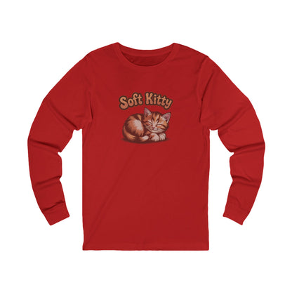 Soft Kitty Sick-Day Lullaby — Big Bang Theory Long Sleeve (Light)