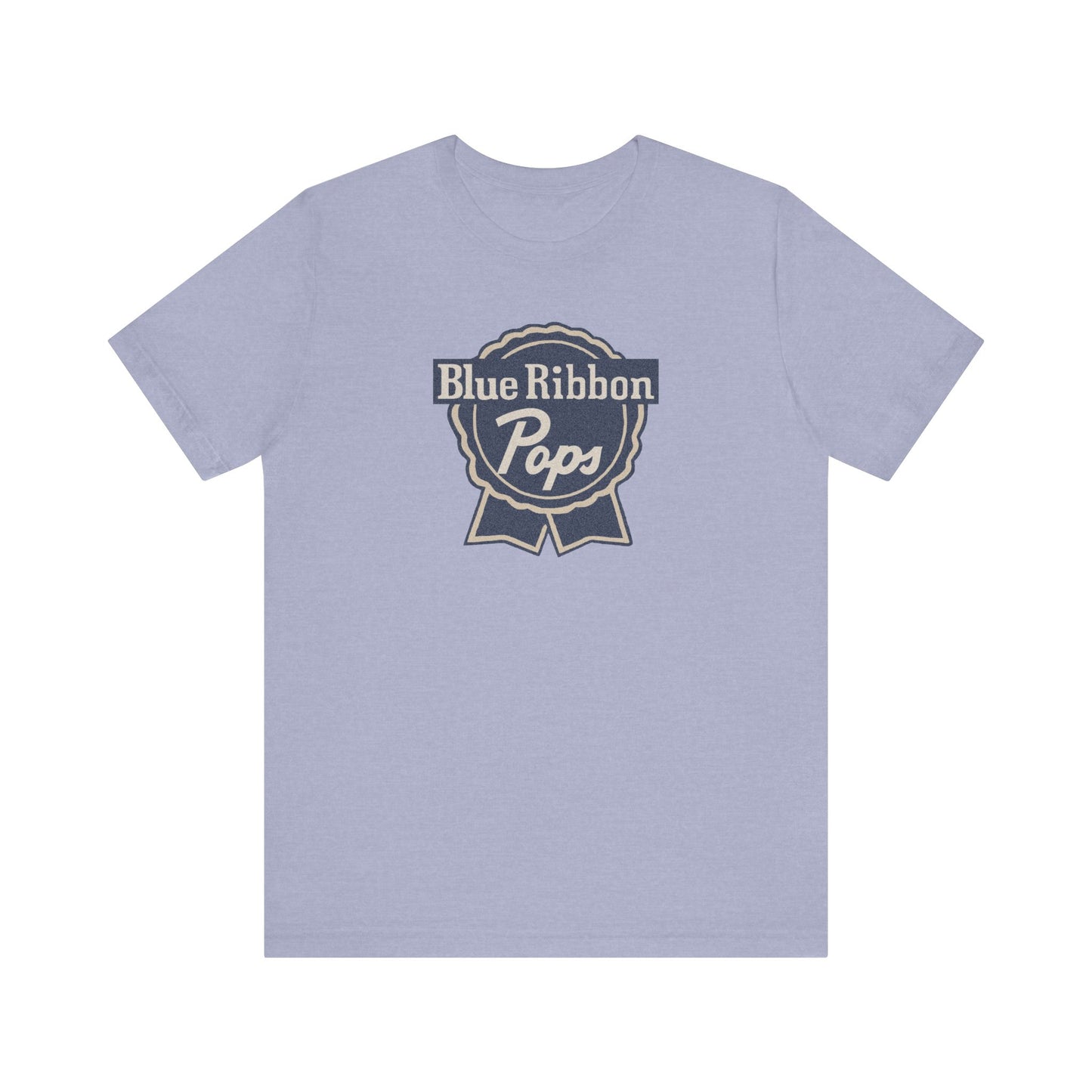 Blue Ribbon Pops Shirt — Funny Dad Gift, Retro Beer Dad Tee