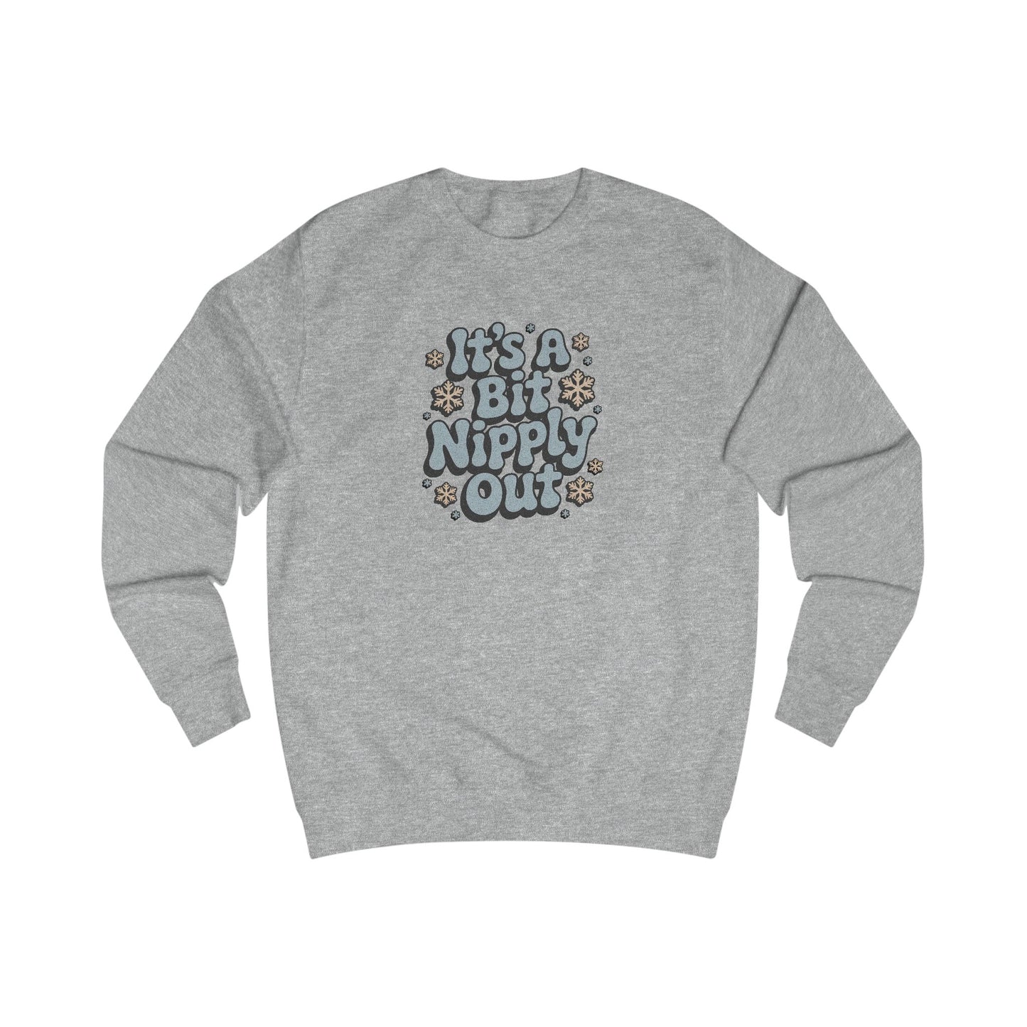 It's a Bit Nipply Out — Christmas Vacation Retro Sweatshirt (Light)