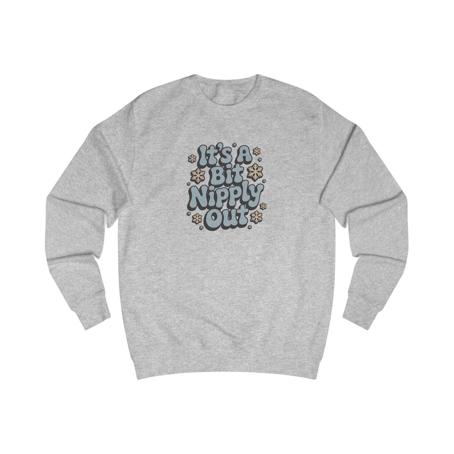 It's a Bit Nipply Out — Christmas Vacation Retro Sweatshirt (Light)