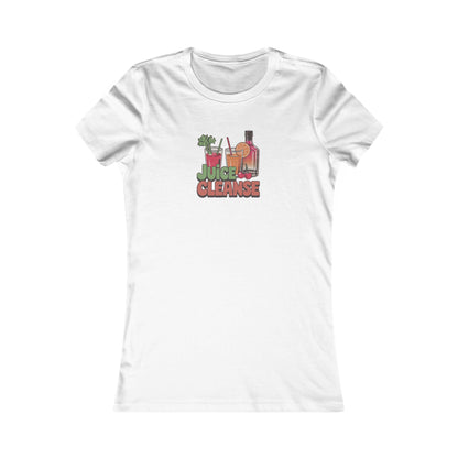 Juice Cleanse Liquid Diet — Boozy Brunch Retro Women's Tee (Light)