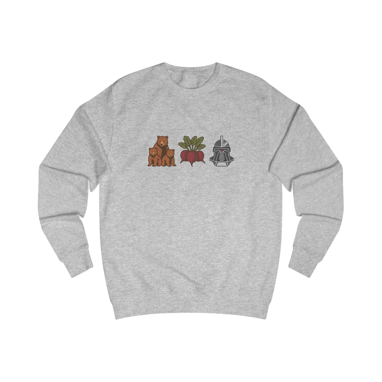Bears, Beets, Battlestar (Icons) — Retro Sweatshirt (Light)
