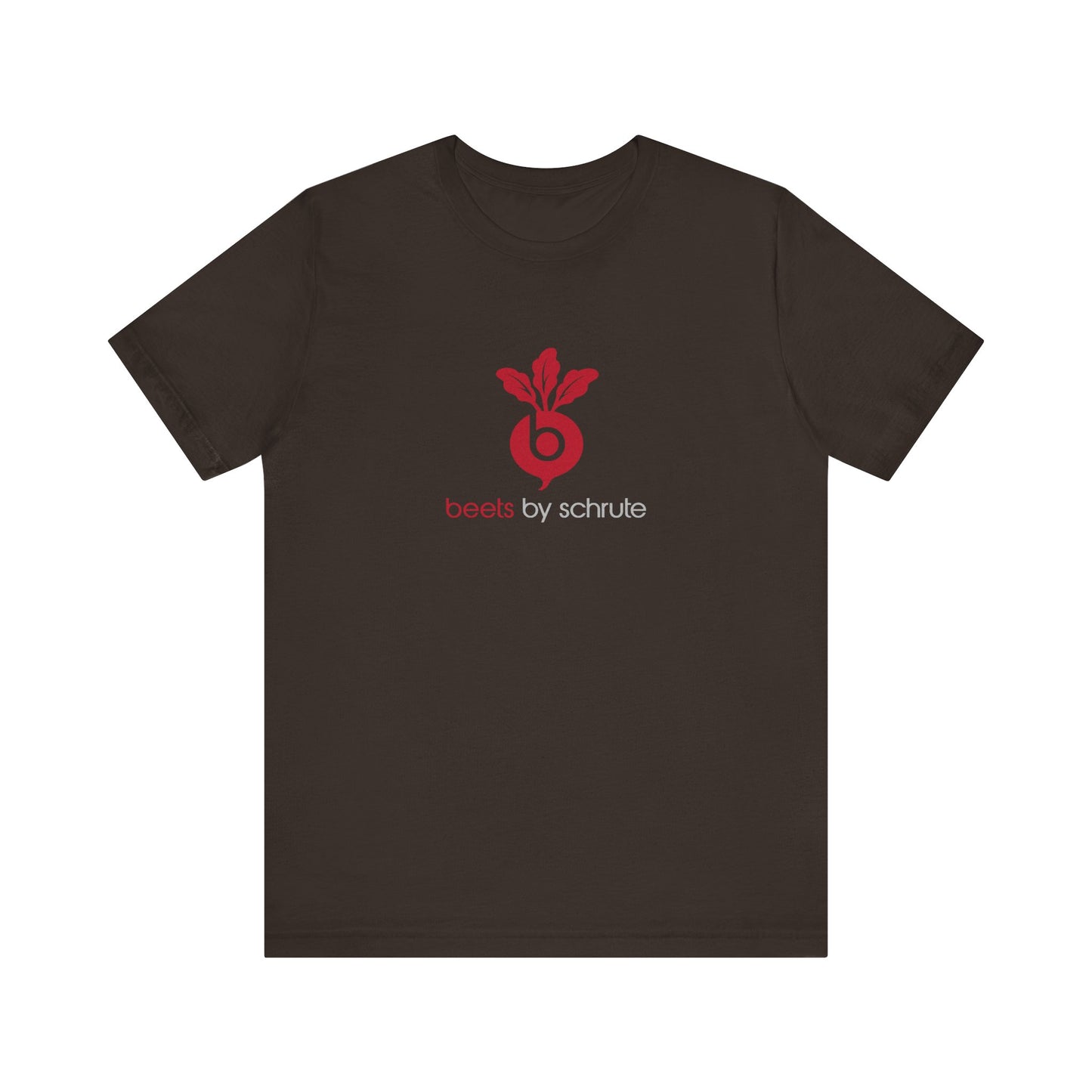 Beets by Schrute Parody Brand — The Office Retro Tee (Dark)