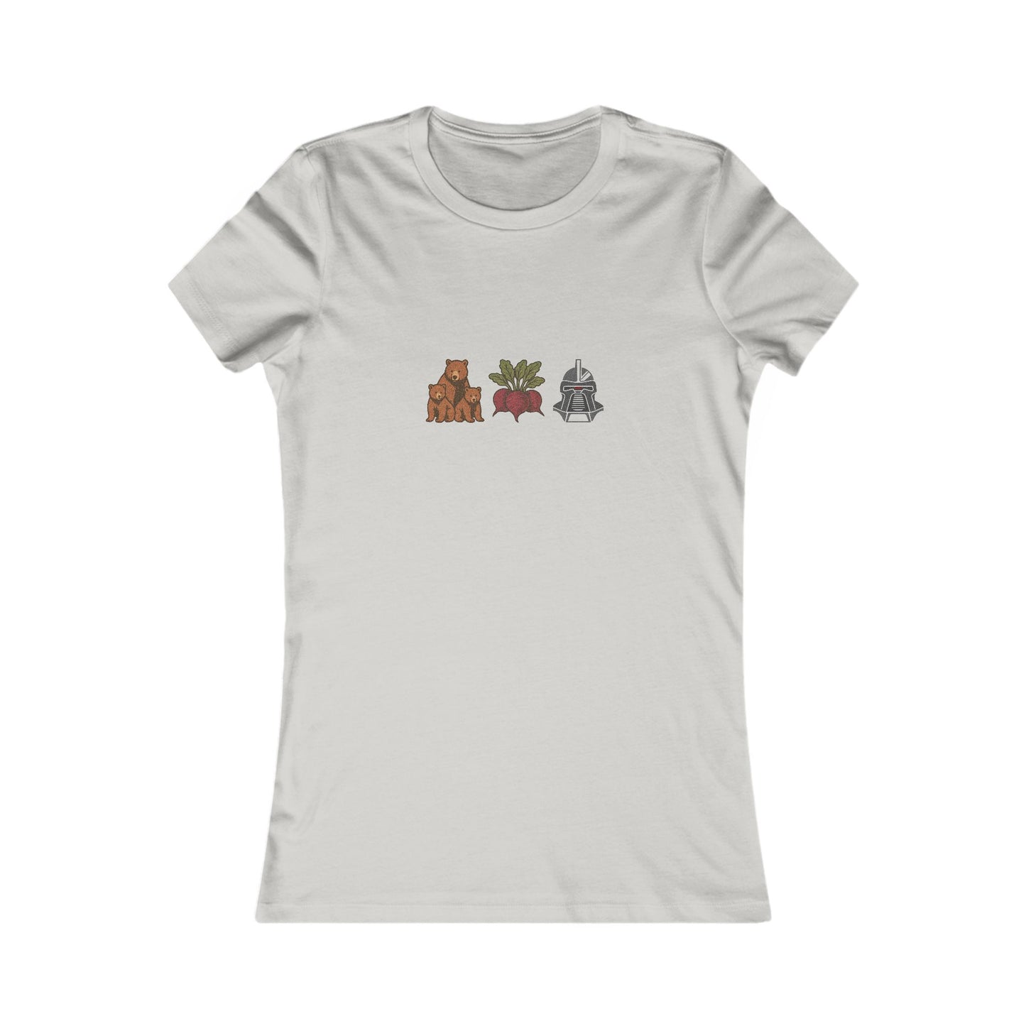 Bears, Beets, Battlestar (Icons) — Retro Women's Tee (Light)