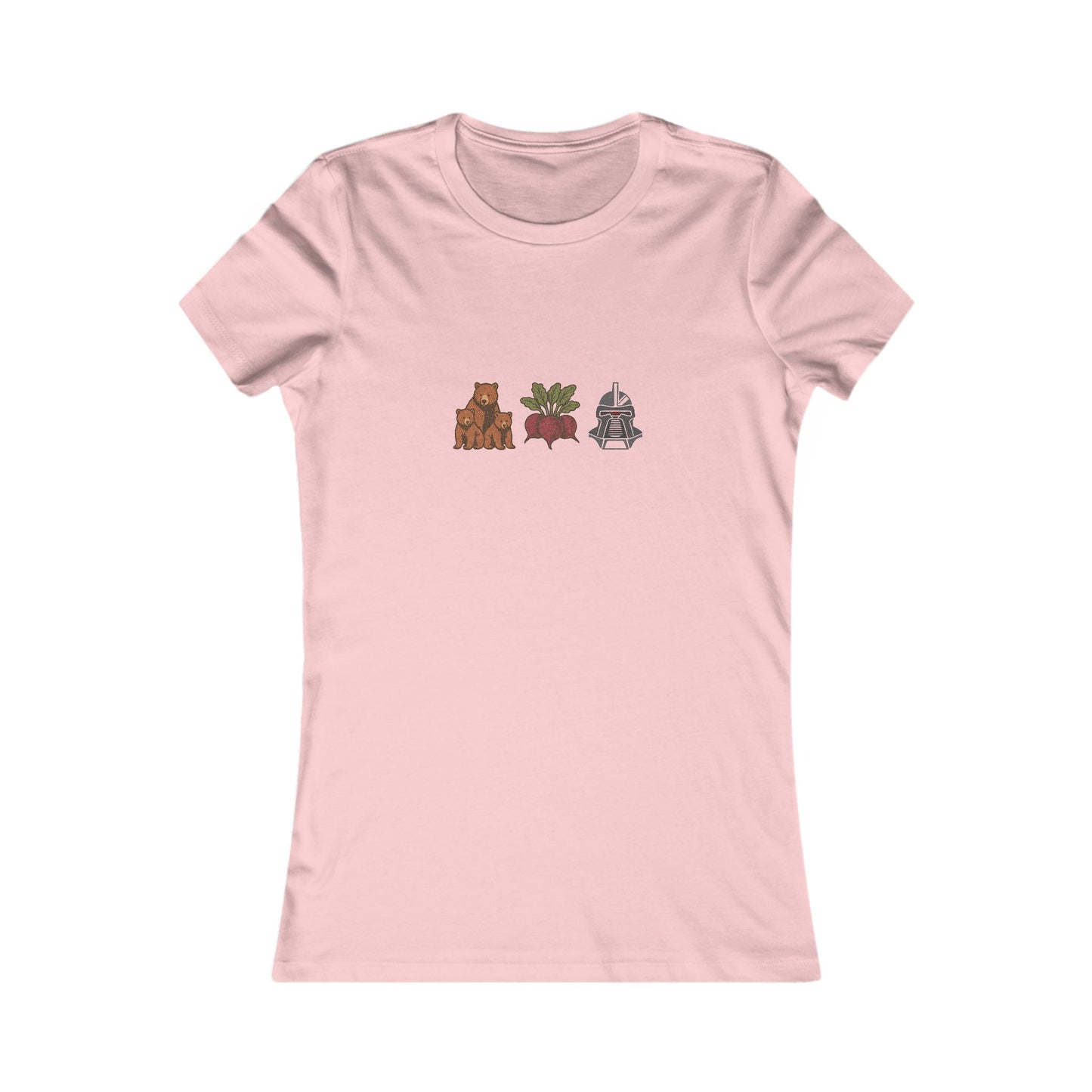 Bears, Beets, Battlestar (Icons) — Retro Women's Tee (Light)