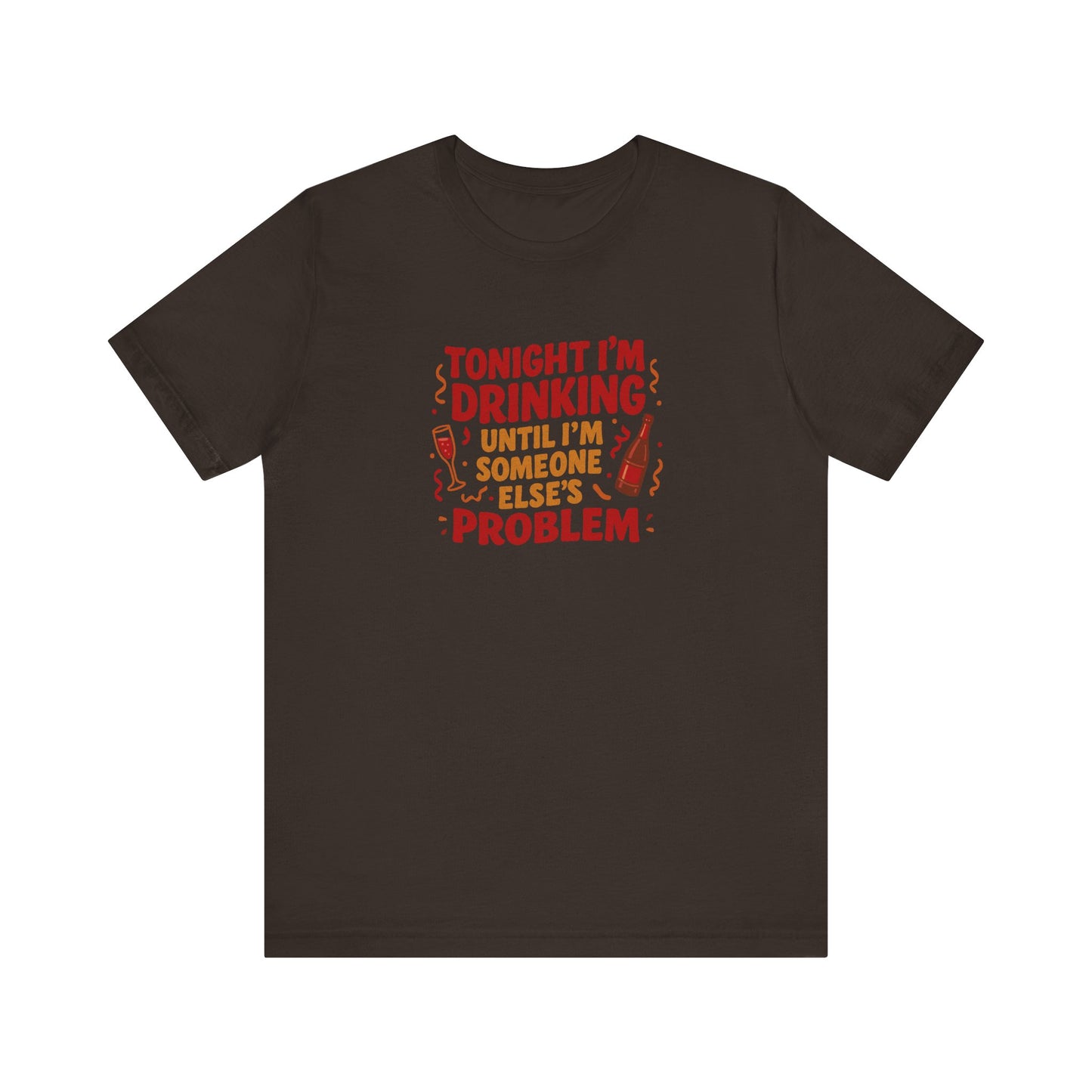 The Problem is Coming From Inside the Bar — Retro Tee (Dark)