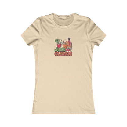 Juice Cleanse Liquid Diet — Boozy Brunch Retro Women's Tee (Light)