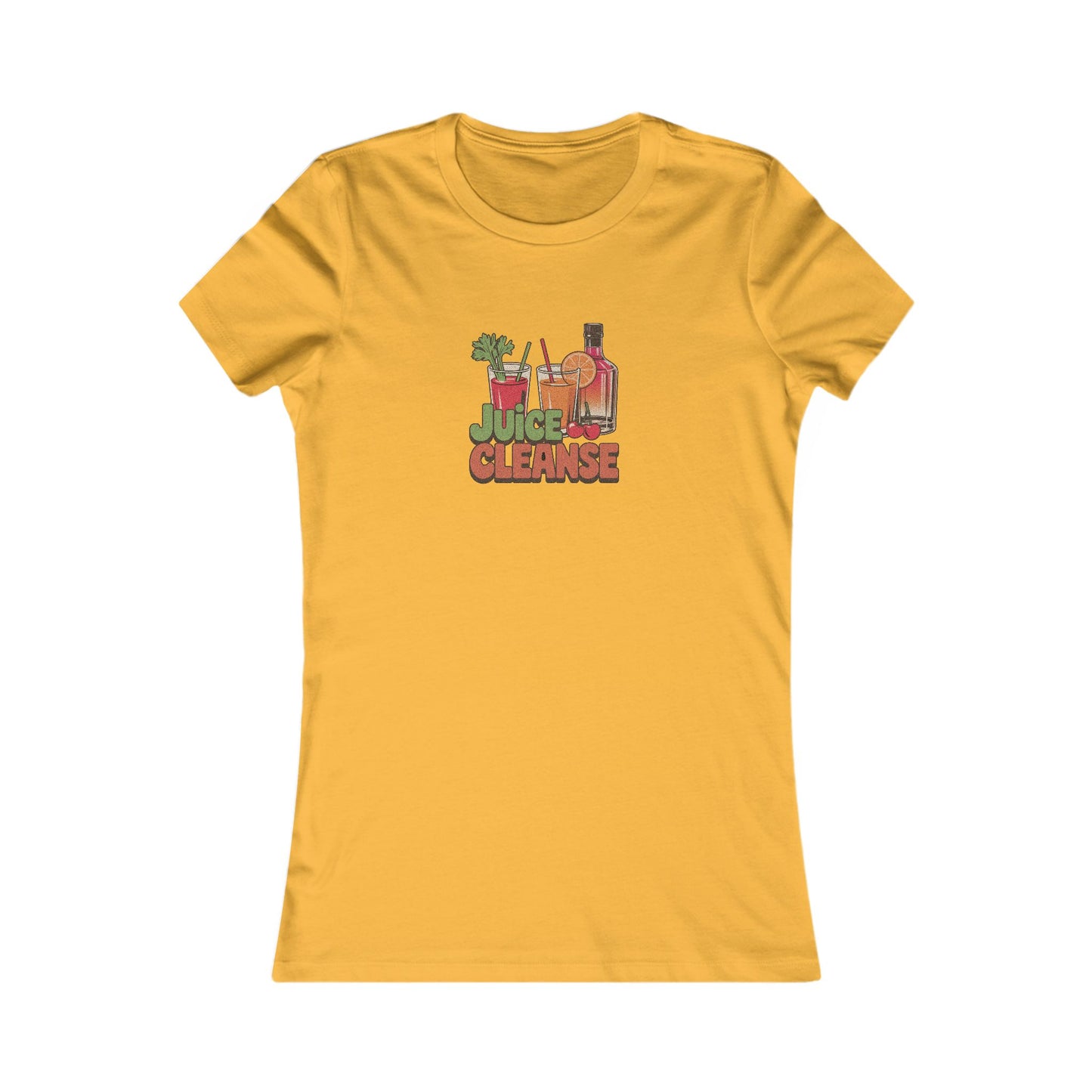 Juice Cleanse Liquid Diet — Boozy Brunch Retro Women's Tee (Light)