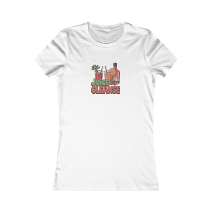 Juice Cleanse Liquid Diet — Boozy Brunch Retro Women's Tee (Light)