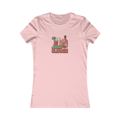 Juice Cleanse Liquid Diet — Boozy Brunch Retro Women's Tee (Light)