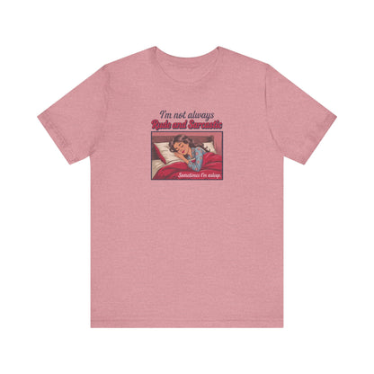 I'm Not Always Rude and Sarcastic — Retro Tee (Light)