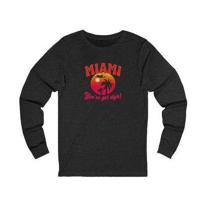 Miami, You've Got Style! — Golden Girls Retro Long Sleeve (Dark)