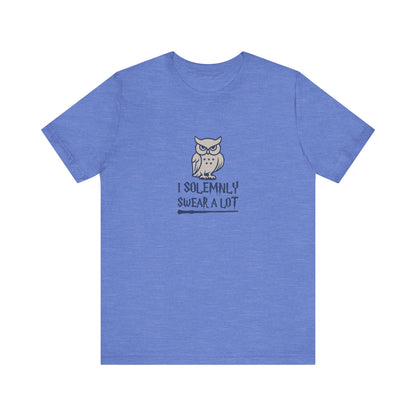 I Solemnly Swear a Lot — Harry Potter Retro Tee (Light)