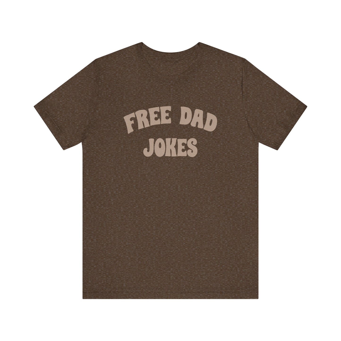 Free Dad Jokes Shirt — Funny Dad Gift, Retro Pun Tee
