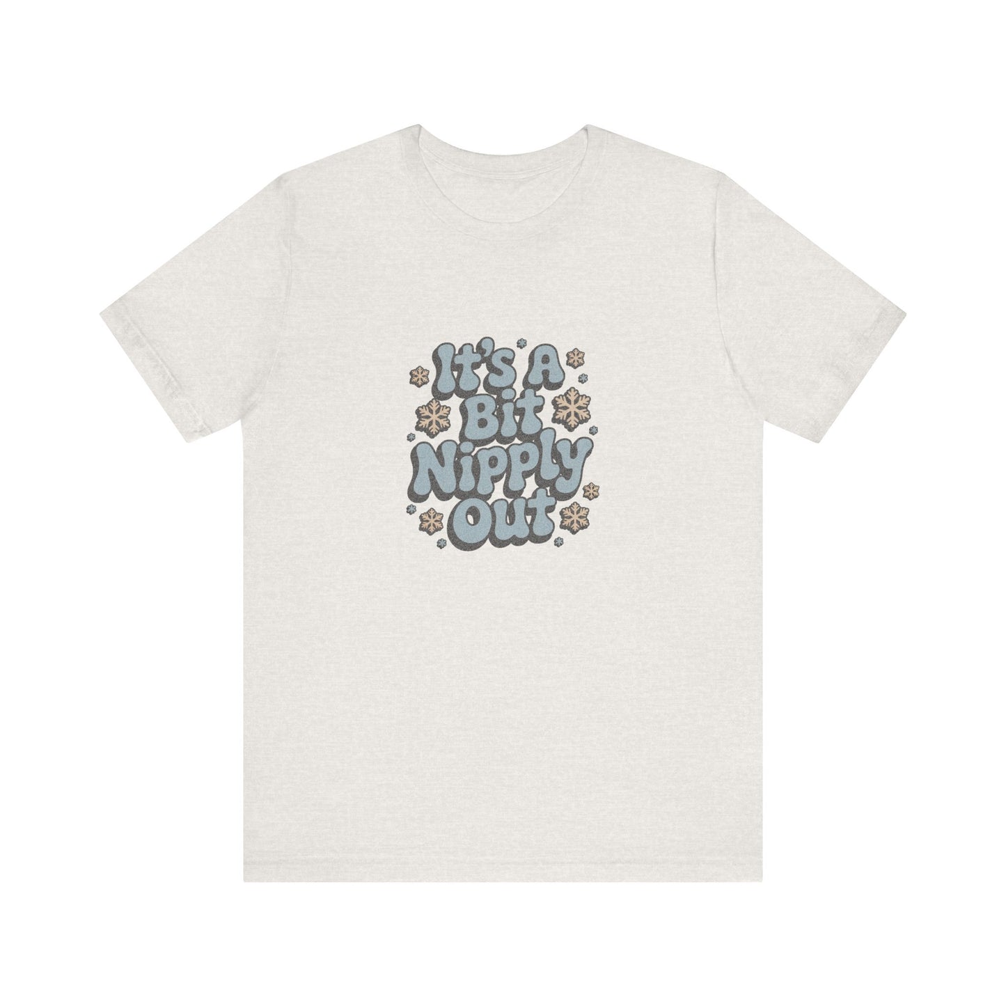 It's a Bit Nipply Out — Christmas Vacation Retro Tee (Light)
