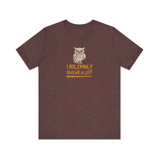 I Solemnly Swear a Lot — Harry Potter Retro Tee (Dark)