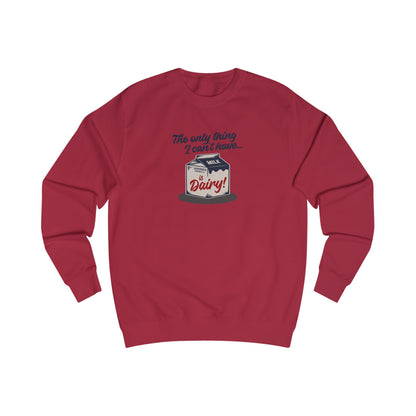 Can’t Have Dairy — Friends Jill Green Retro Sweatshirt (Light)