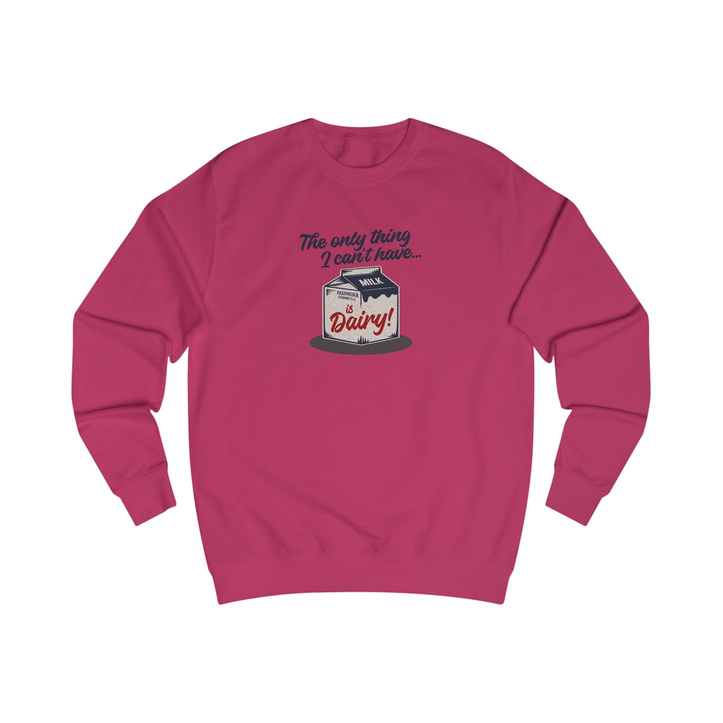 Can’t Have Dairy — Friends Jill Green Retro Sweatshirt (Light)