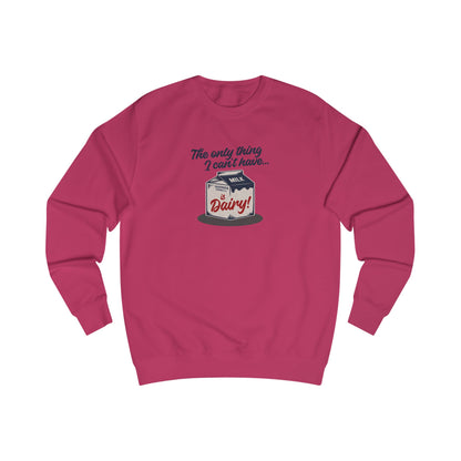 Can’t Have Dairy — Friends Jill Green Retro Sweatshirt (Light)