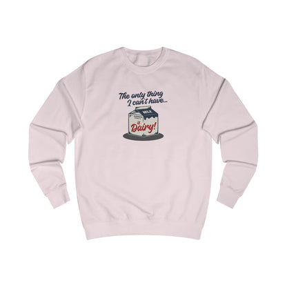 Can’t Have Dairy — Friends Jill Green Retro Sweatshirt (Light)