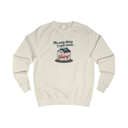 Can’t Have Dairy — Friends Jill Green Retro Sweatshirt (Light)