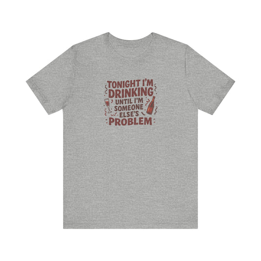 The Problem is Coming From Inside the Bar — Retro Tee (Light)