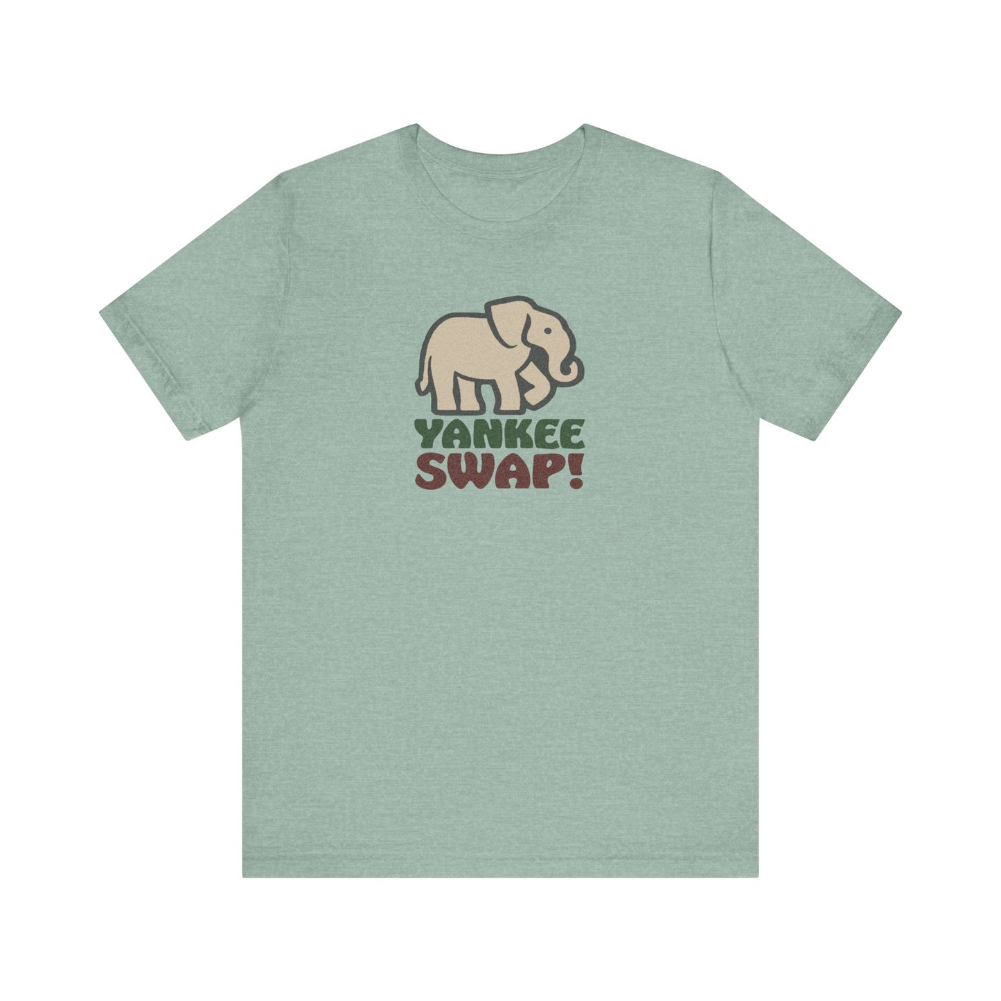 Yankee Swap! Christmas Party — Michael Scott Retro Tee (Light)