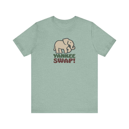 Yankee Swap! Christmas Party — Michael Scott Retro Tee (Light)