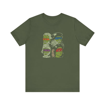 Renaissance Ninja Turtles — TMNT Retro Tee (Dark)