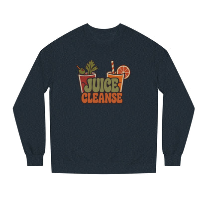 Juice Cleanse Liquid Diet — Boozy Brunch Retro Sweatshirt (Dark)
