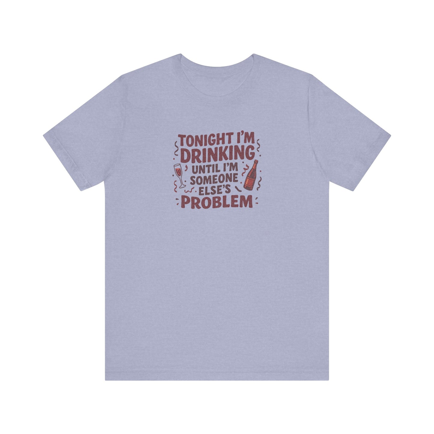 The Problem is Coming From Inside the Bar — Retro Tee (Light)