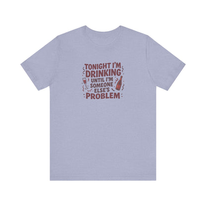 The Problem is Coming From Inside the Bar — Retro Tee (Light)