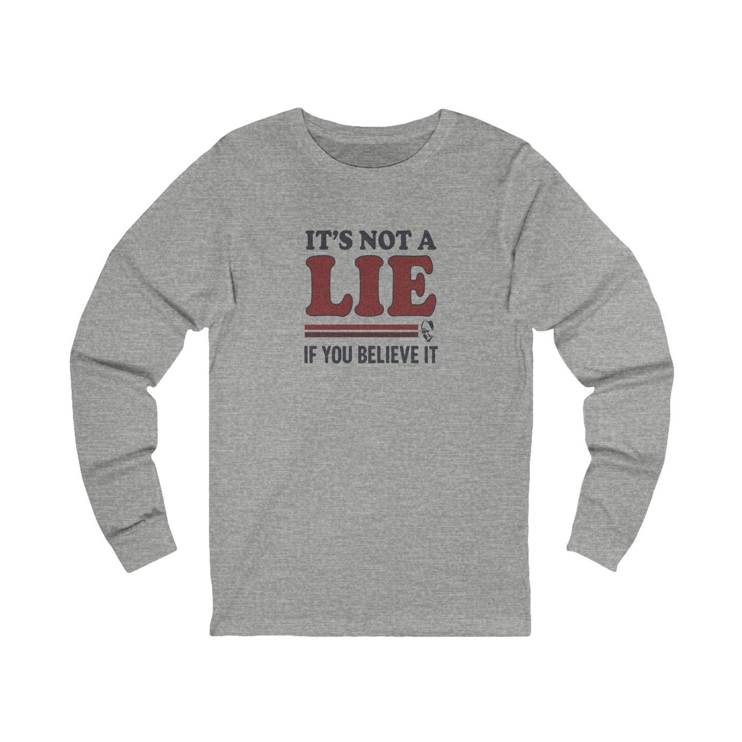 It’s Not a Lie, If You Believe It — George Costanza Retro Long Sleeve (Light)
