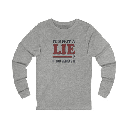 It’s Not a Lie, If You Believe It — George Costanza Retro Long Sleeve (Light)
