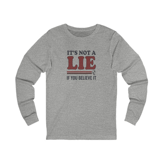 It’s Not a Lie, If You Believe It — George Costanza Retro Long Sleeve (Light)