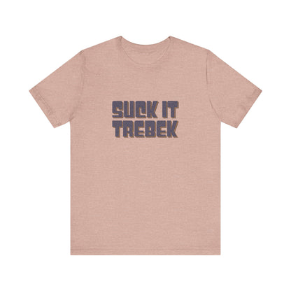 Suck It Trebek — SNL Celebrity Jeopardy Sketch Retro Tee (Light)