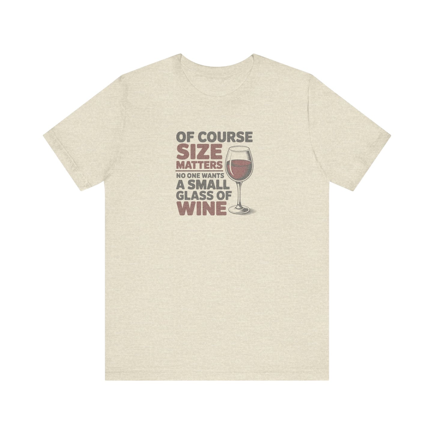Big Glass Energy — Wine Lover Retro Tee (Light)