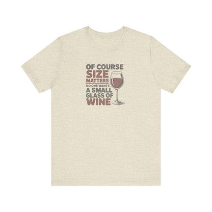 Big Glass Energy — Wine Lover Retro Tee (Light)
